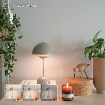 FunHaoWu Flower Bud Lamp - Stylish Rechargeable Decorative Light