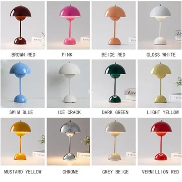 FunHaoWu Flower Bud Lamp - Stylish Rechargeable Decorative Light