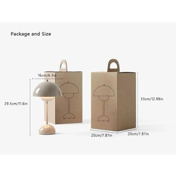 FunHaoWu Flower Bud Lamp - Stylish Rechargeable Decorative Light