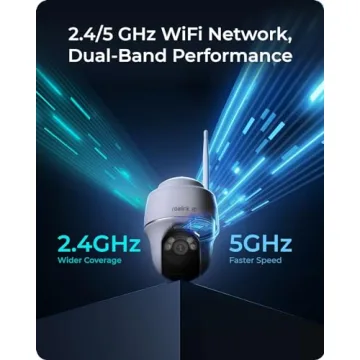 REOLINK 4K Solar Security Camera with Color Night Vision