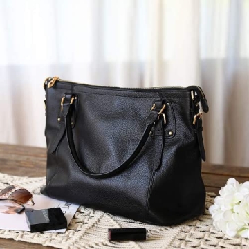 Elegant Kattee Leather Tote Bag for Women - Durable and Stylish