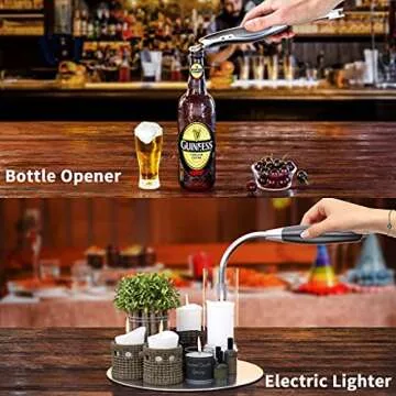 AT-Mizhi Electric Candle Lighter - USB Rechargeable Long Neck