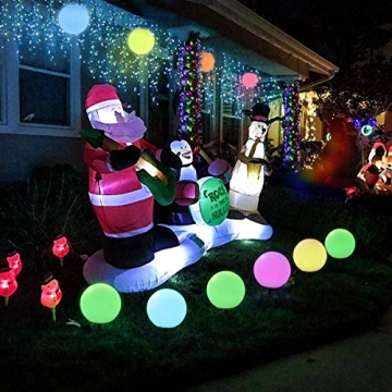 LOFTEK 8-inch LED Night Light Ball 16 Colors Dimmable