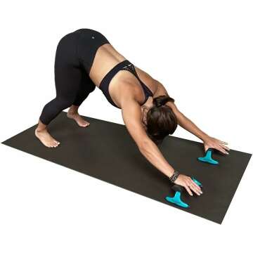 Wrist Alignment Yoga Blocks Set for Comfort and Support