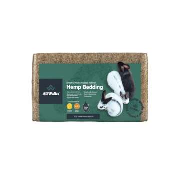 All Walks Hemp Bedding for Small Animals | Eco-Friendly 40L