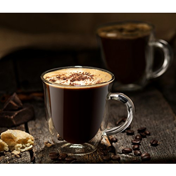 JoyJolt Double Walled Insulated Coffee Mugs Set of 2