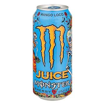 Monster Mango Loco Juice 10 Pack - Energizing Tropical Refreshment