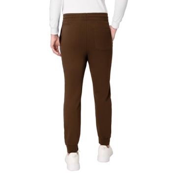 Hanes EcoSmart Fleece Sweatpants for Men - 30.5", Army Brown