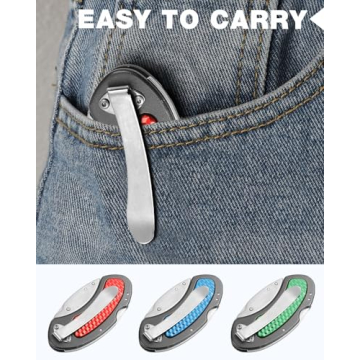 3-Piece WORKPRO Folding Utility Knife Set with Extra Blades