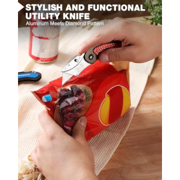 3-Piece WORKPRO Folding Utility Knife Set with Extra Blades