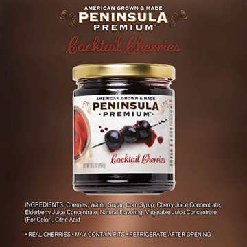 Peninsula Premium Cocktail Cherries | Award Winning Culinary Gems