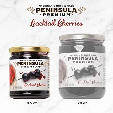 Peninsula Premium Cocktail Cherries | Award Winning Culinary Gems
