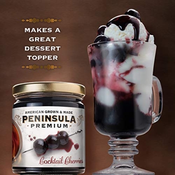 Peninsula Premium Cocktail Cherries | Award Winning Culinary Gems