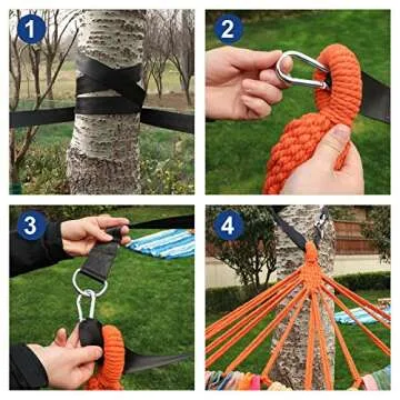 SONGMICS Double Hammock - Portable, Stylish & Durable