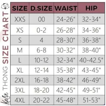 Kalon 6 Pack Women's Nylon Spandex Thong Underwear (Medium, Basics)