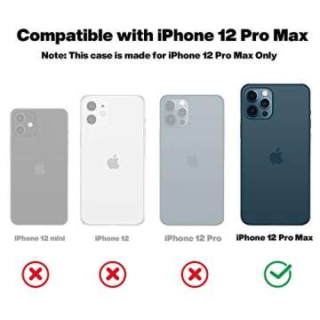 Stylish OTOFLY iPhone 12 Pro Max Case for Protection