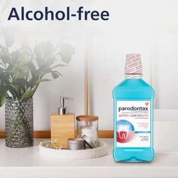 Parodontax Gum Health Mint Mouthwash, 3 Bottles 16.9 Fl Oz