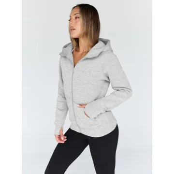 Trendy Queen Women's Zip Up Hoodies Fleece Jackets