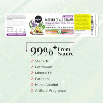 Puriya Intensive Moisturizer for Dry Skin Relief