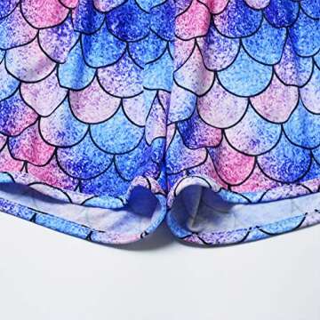 Girls Mermaid Pajama Sets - Cute Cotton Summer Sleepwear