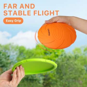 Prime Pets Durable Dog Flying Disc - Fun for All Dogs