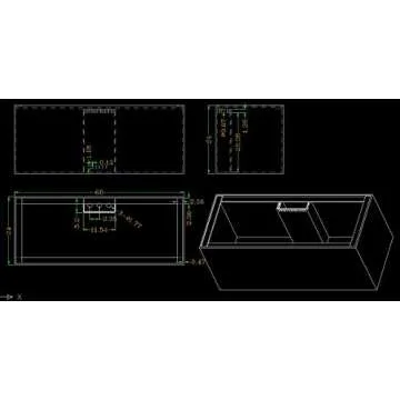 SC Aquariums 150 Gallon Starfire Glass Unit - Stunning Design