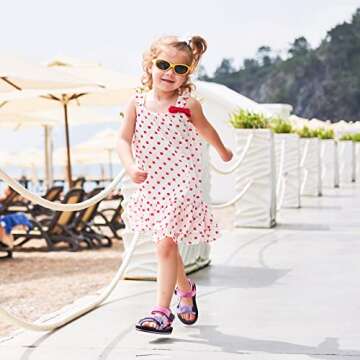 KELISI Summer Beach Sandals for Boys & Girls - Comfy & Cute