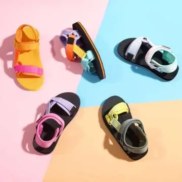 KELISI Summer Beach Sandals for Boys & Girls - Comfy & Cute