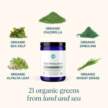 Ora Organic Greens Powder for Energy and Detox Drink