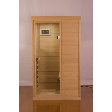Dolonm Mini Sauna Infrared for Home - 1 Person Indoor Relaxation