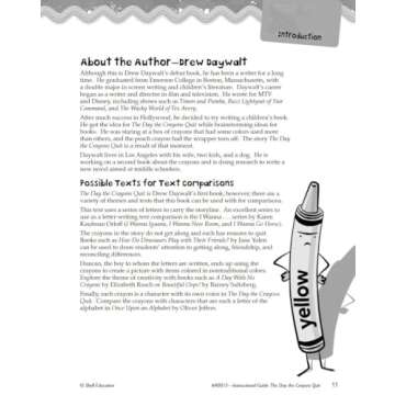 The Day the Crayons Quit: An Instructional Guide for Literature - Novel Study Guide for Elementary School Literature with Close Reading and Writing Activities (Great Works Classroom Resource)