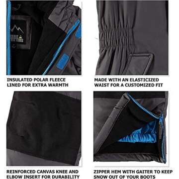 iXtreme Boys' Toddler Snow Mobile, Black, 4T