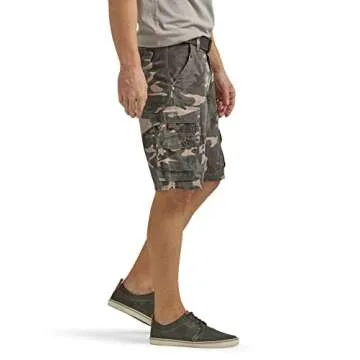 Lee Men's Dungarees Belted Wyoming Cargo Shorts for Versatile Comfort