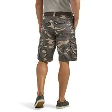 Lee Men's Dungarees Belted Cargo Shorts for Comfort and Style