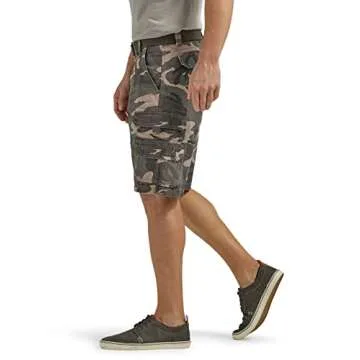 Lee Men's Dungarees Belted Cargo Shorts for Comfort and Style