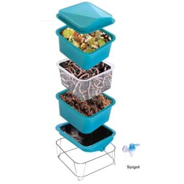 4-Tray Worm Compost Kit