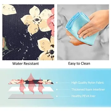 Stylish LOKASS Lunch Bag Double Deck Insulated Cooler