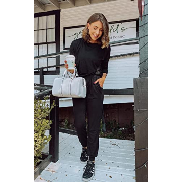 PRETTYGARDEN Women's Fall 2 Piece Lounge Set for Style