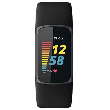 Fitbit Charge 5 Fitness Tracker - Advanced Health & GPS Tech