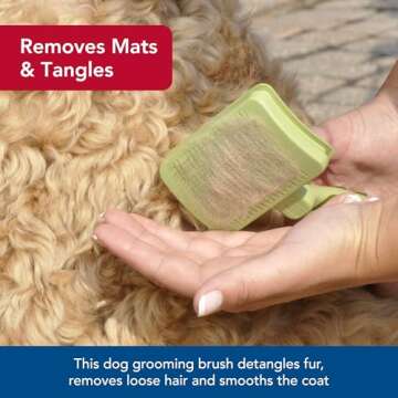 Coastal Pet Safari Self-Cleaning Dog Grooming Brush