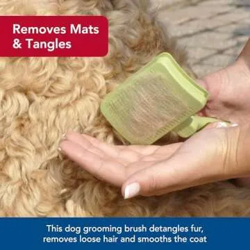 Coastal Pet Safari Self-Cleaning Dog Grooming Brush