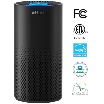 Afloia Air Purifier for Home Up to 1076 Ft² with 7 Colors