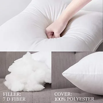 MIULEE Decorative Pillow Inserts for Comfort & Style