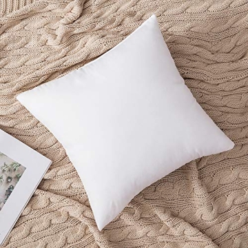 MIULEE Decorative Pillow Inserts for Comfort & Style