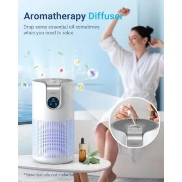 Top MOOKA M03 HEPA Air Purifier for Large Rooms