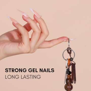 Makartt Poly Nail Gel - 50ML Nude Nature Day-dream Extension