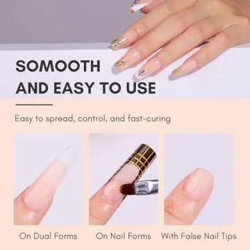 Makartt Poly Nail Gel - 50ML Nude Nature Day-dream Extension