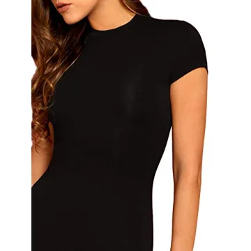Verdusa Women's Black Bodycon Dress - Elegant & Versatile