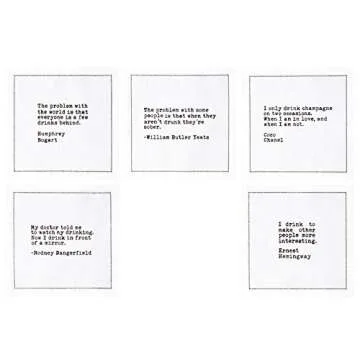 Five Star Organic Cotton Bar Napkins for Elegant Events