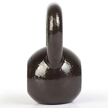 PRCTZ Solid Cast Iron Kettlebell Weights - Enhance Your Home Gym Workouts with Durable Designs